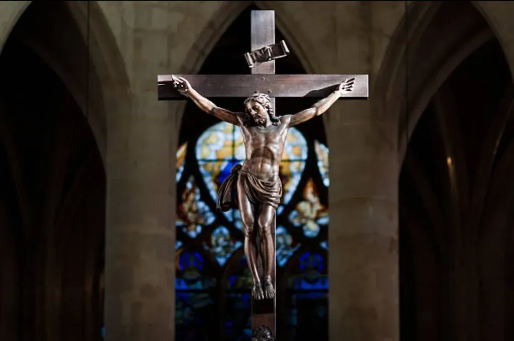 Representación de la muerte de Jesús (Getty Images)
