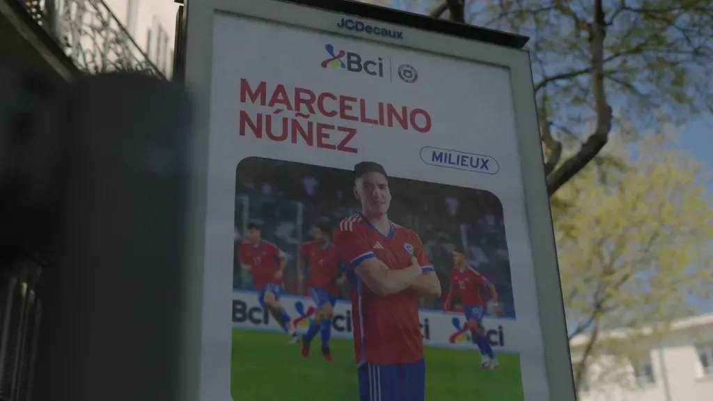 Marcelino Núñez también figura en un cartel en Marsella. (Cedida).