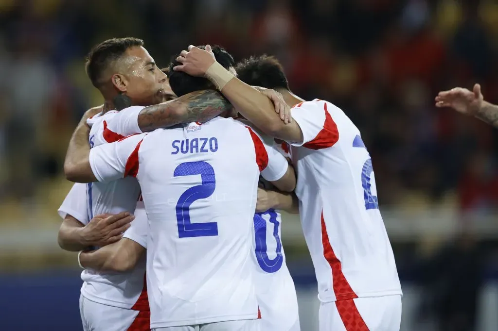 La selección chilena se impuso ante Albania y mete miedo en el debut de Ricardo Gareca. Foto: Photosport.
