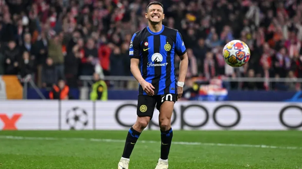 Alexis Sánchez reconoció que no ha sumado los minutos que esperaba en el Inter