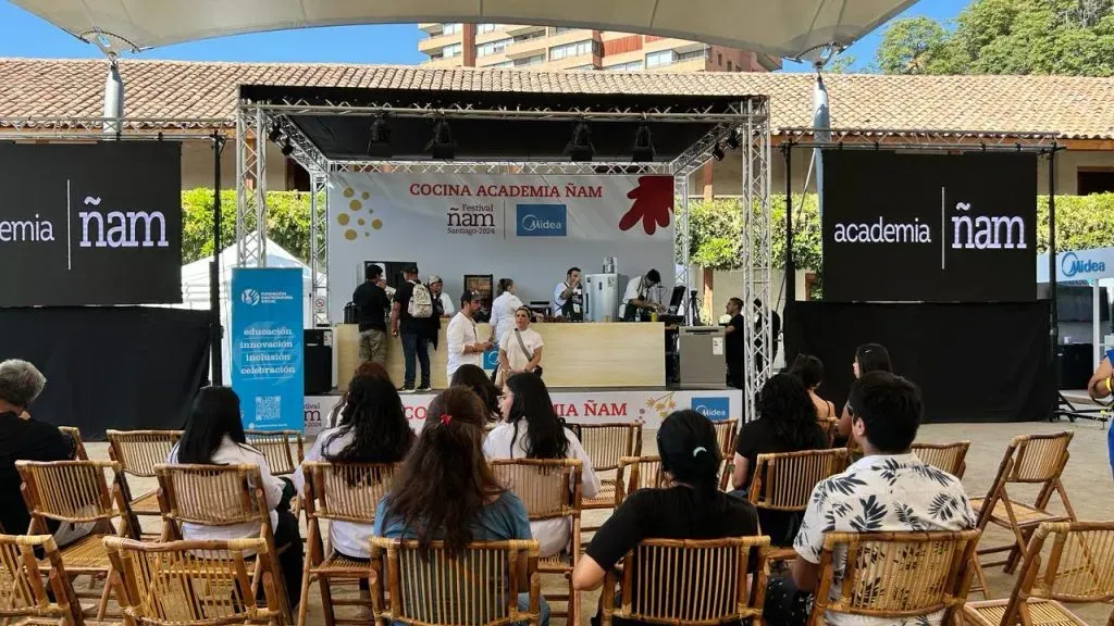 Taller de cocina en Festival Ñam