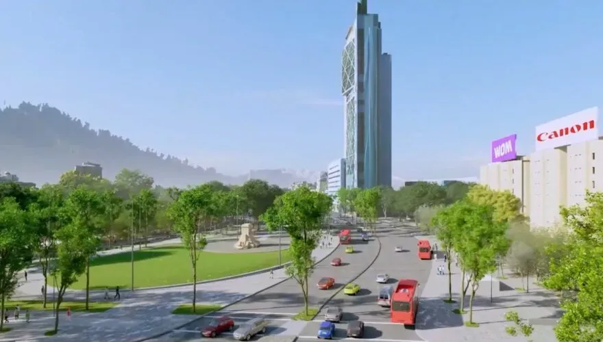 Diseño de la remodelación de la Plaza Baquedano
