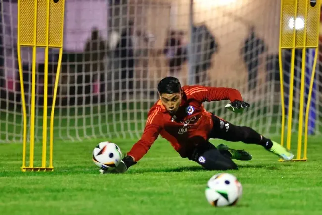 Brayan Cortés tendrá que tener paciencia con Ricardo Gareca en la selección chilena. | Foto: ANFP.