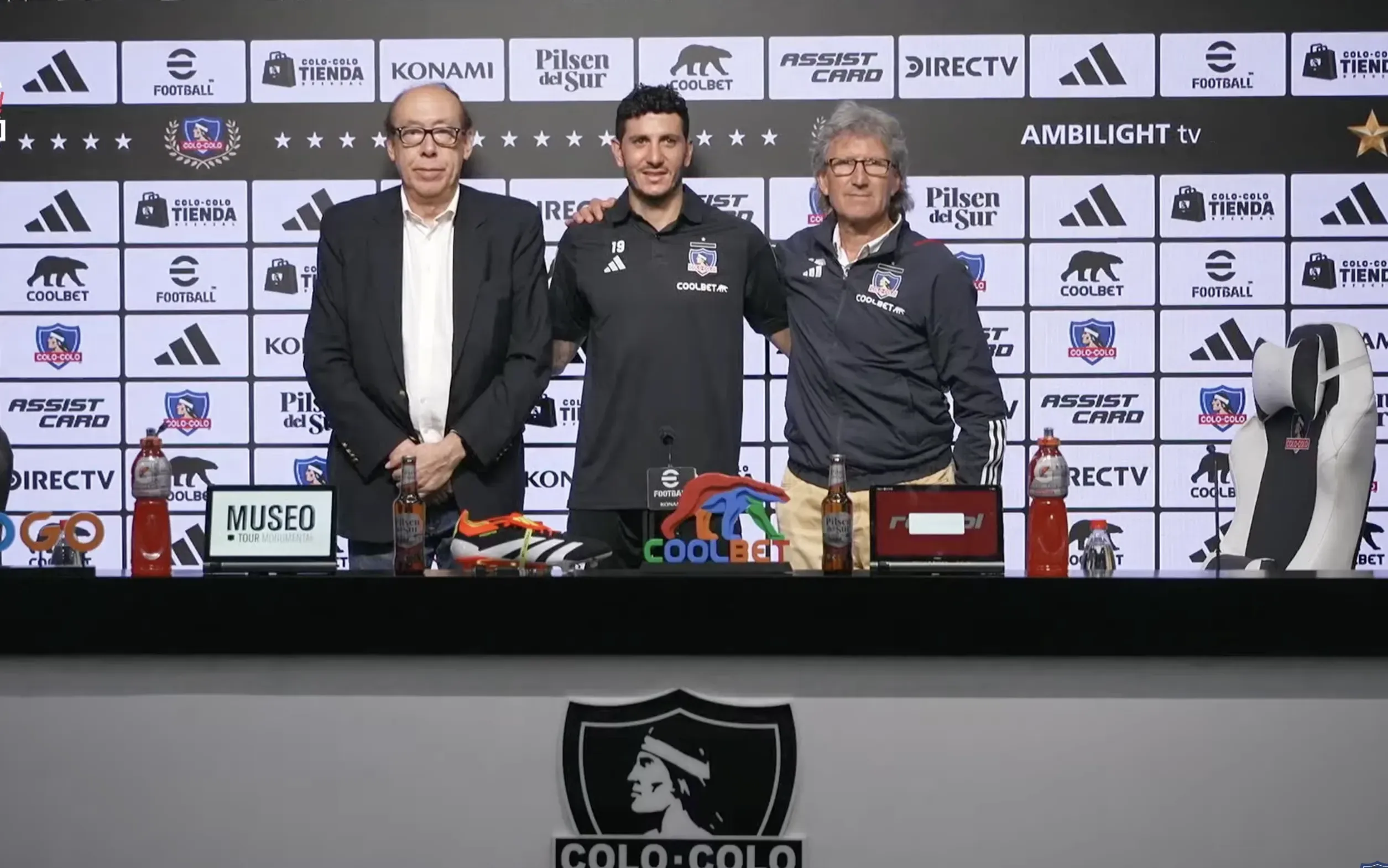 Castellani fue presentado en el Estadio Monumental | Colo Colo