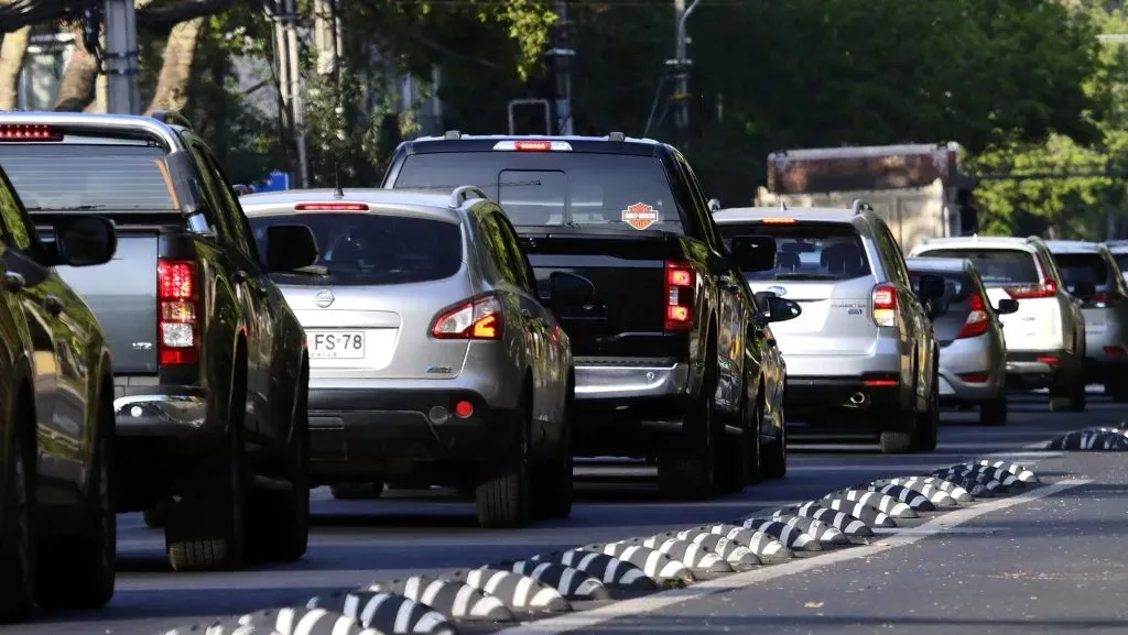 Automovilistas en Santiago (enero 2023)