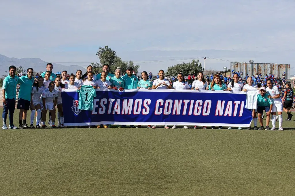 El plantel de la U mandó su apoyo a Natalia Campos | U. de Chile