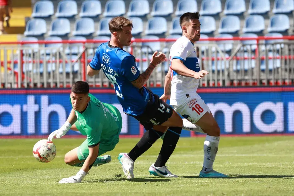 Martín Parra ha sido el portero indiscutido de Huachipato en el inicio de temporada. (Eduardo Fortes/Photosport).