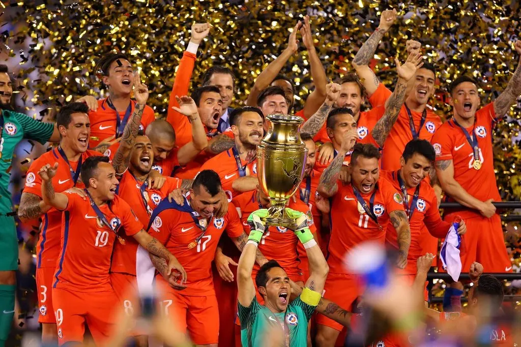 Chile campeón de Copa América Centenario 2016 ante la Argentina de Messi.