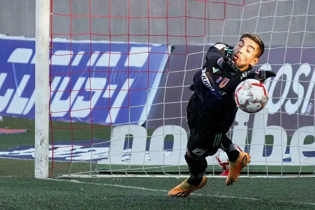 Gabriel Castellón ha jugado los seis partidos de la U en el Campeonato Nacional 2024. | Foto: Photosport.