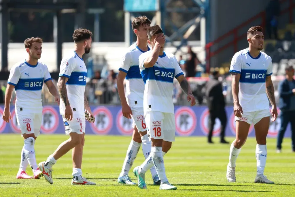 Universidad Católica firmó un amargo empate sin goles en el empate de Tiago Nunes. | Foto: Photosport.