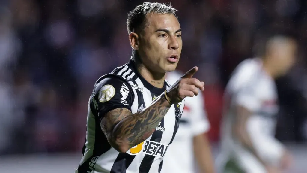 Eduardo Vargas quiere su revancha a toda costa en el Atlético Mineiro. Foto: Getty Images.