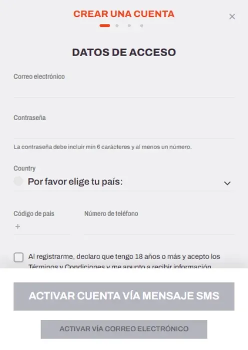 codigo promocional betwarrior chile
