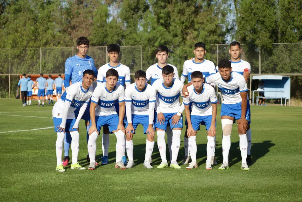 El equipo de proyección de la UC que venció por 3-1 a Universidad de Concepción. (Foto: Cruzados SADP).