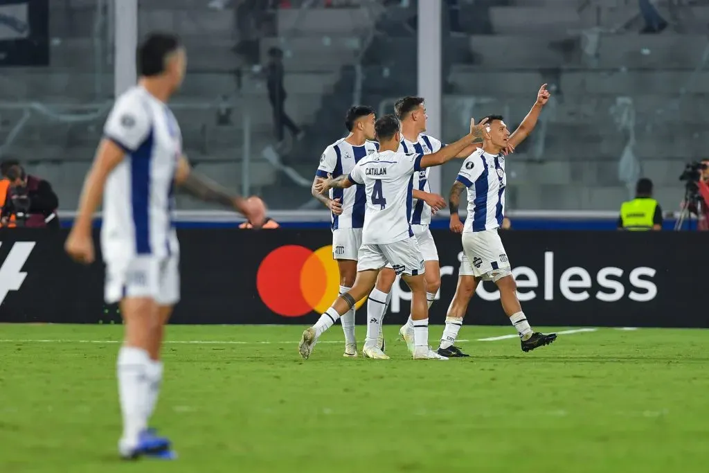 Talleres sumó tres puntos clave ante Sao Paulo. (Photo by Hernan Cortez/Getty Images)