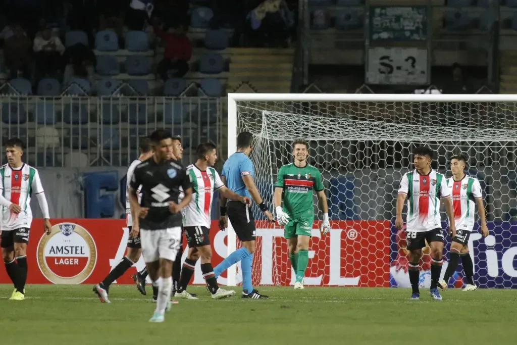 Palestino sufrió una fea derrota en la Copa Liberadores
