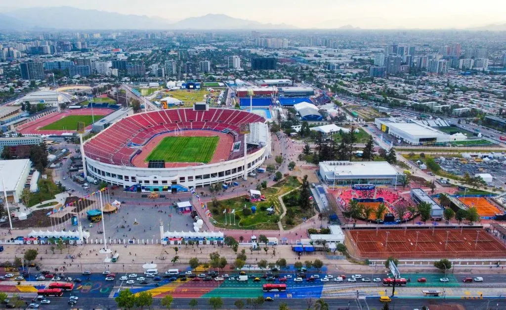 Guarello furioso: acusa y exige que la Corporación Santiago 2023 le devuelva el Estadio Nacional al deporte chileno. (Foto: Santiago 2023)