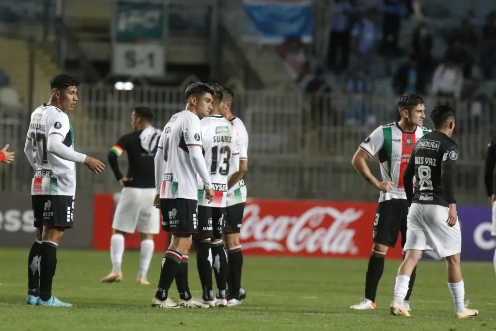 Palestino sufrió en Rancagua. Foto: Jorge Loyola/Photosport