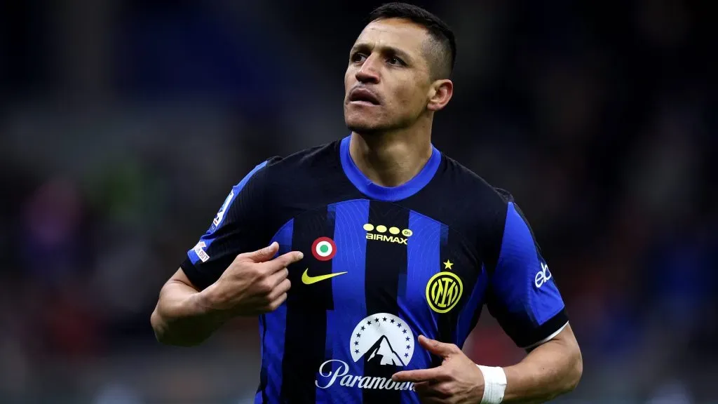 Alexis Sánchez termina contrato con el Inter de Milán y en River Plate se ilusionan con tenerlo de vuelta, aunque no todos. Foto: IMAGO.