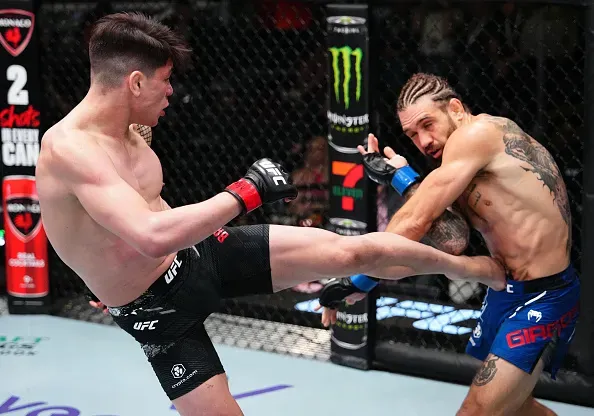 Ignacio Bahamondes consiguió su cuarto triunfo en el UFC. Foto: Getty Images.