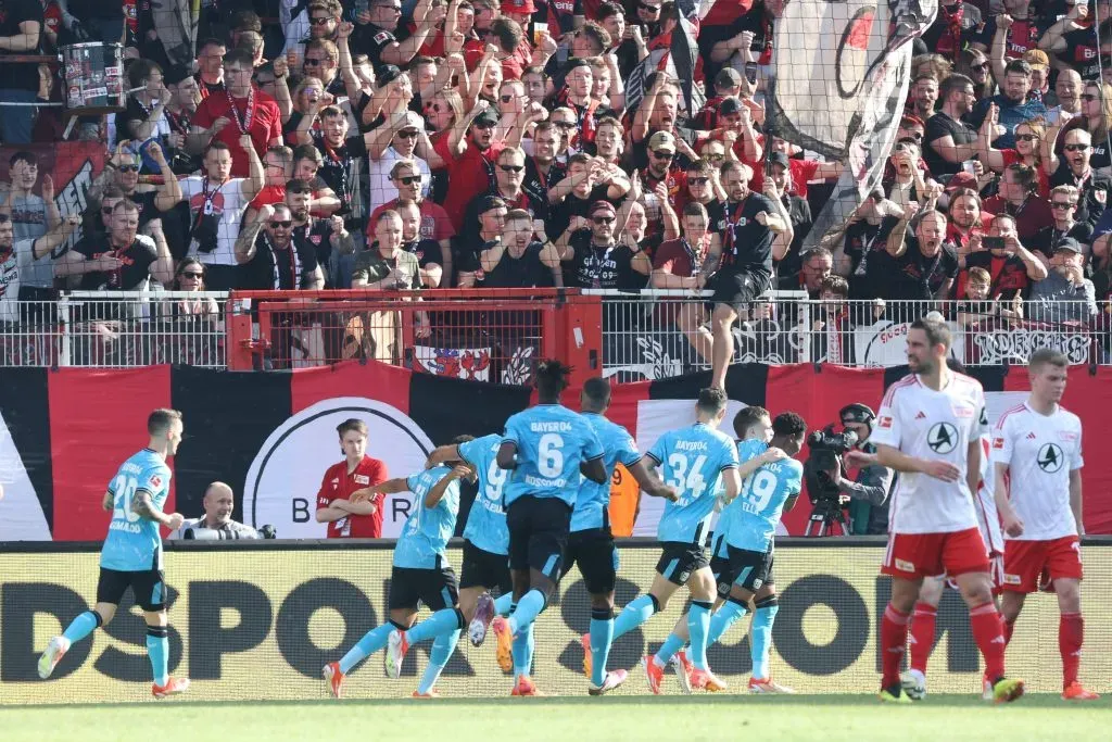 Leverkusen derrota al Unión Berlín y está a 90 minutos de ser campeón en la Bundesliga.