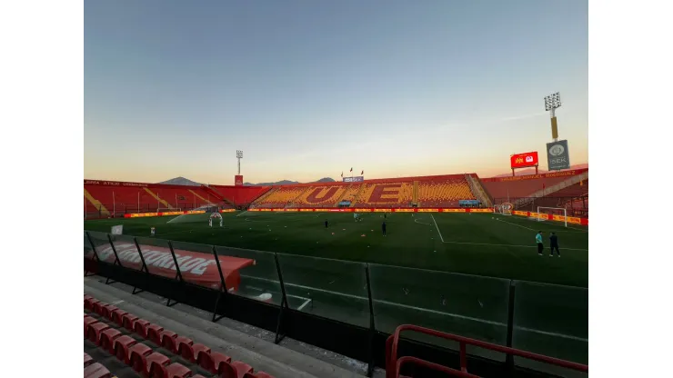 La sede del partido entre Unión Española ante Universidad de Chile. (Foto: Cristián Fajardo | RedGol).