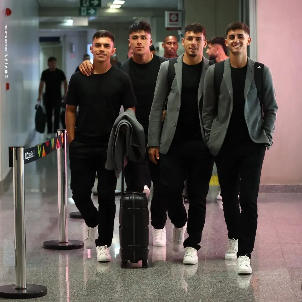 El equipo de Jorge Almirón tuvo un largo viaje a Río | Colo Colo