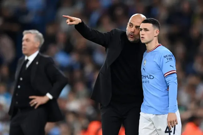 El City de Guardiola buscará eliminar por segundo año consecutivo al Madrid de la Champions League. | Foto: Getty Images.