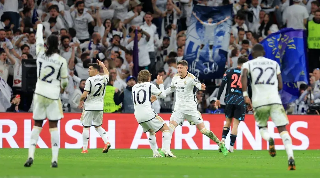 Valverde salvó de la derrota al Real Madrid contra Manchester City.