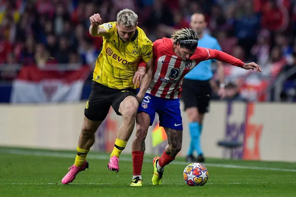 Atlético de Madrid derrotó al Borussia Dortmund en un partido picante de Champions. Foto: IMAGO.