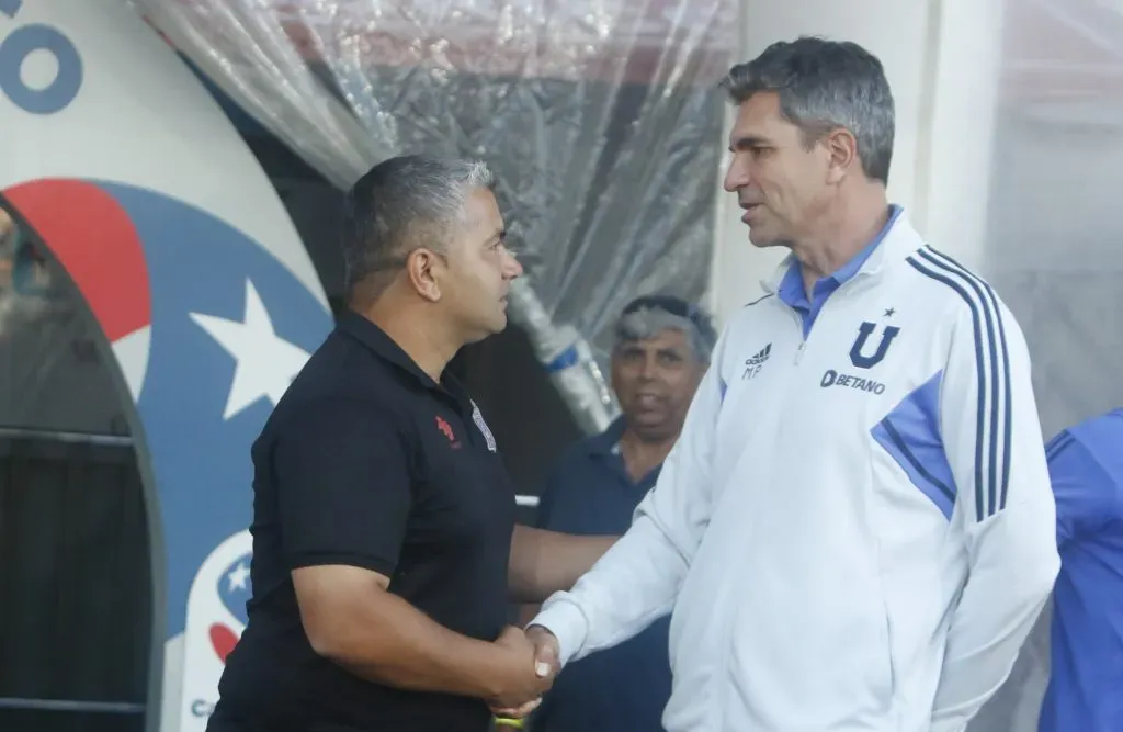 Damián Muñoz enfrentó a Universidad de Chile de Mauricio Pellegrino. (Jose Robles/Photosport