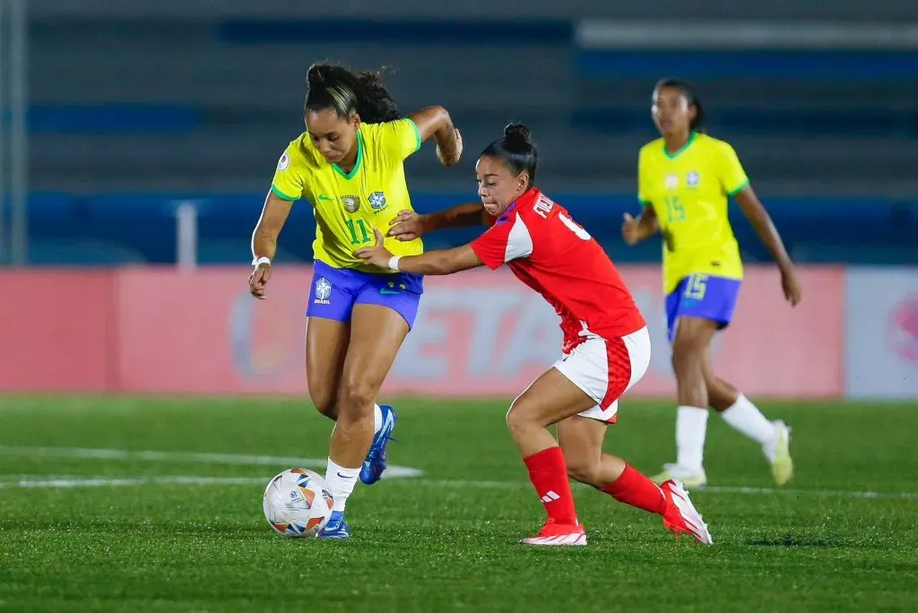 La Roja batalló hasta donde pudo en Ecuador. Foto: Conmebol.