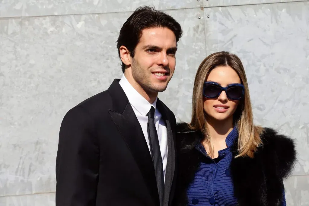 Kaká y Caroline Celico estuvieron casados por 10 años. | Foto: Getty Images.