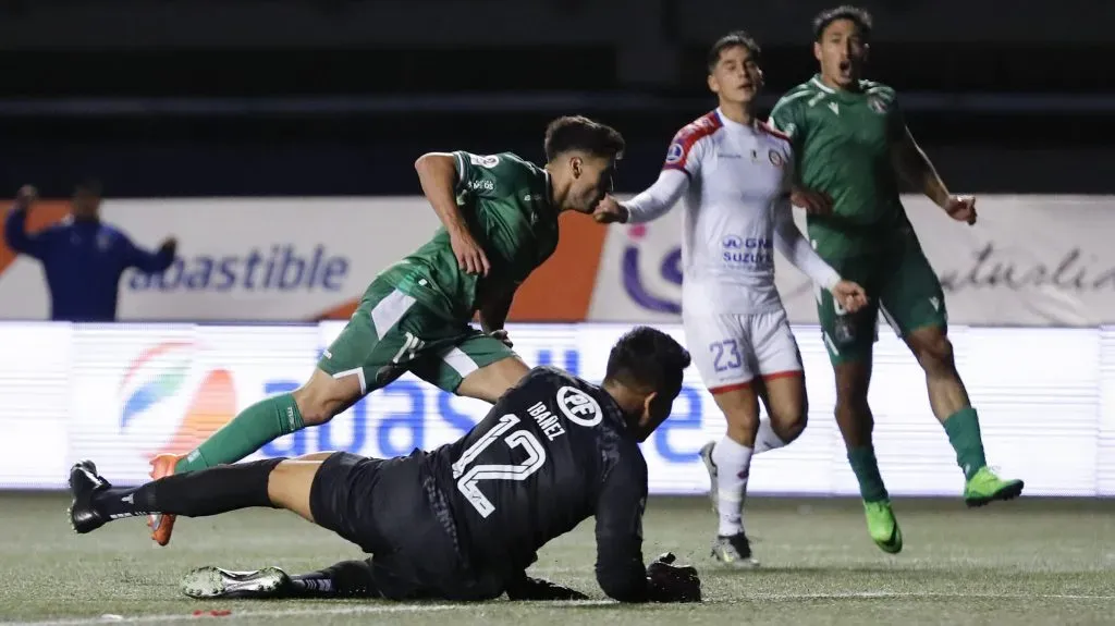 Gonzalo Álvarez anotó el 2-1 de Audax ante La Calera. (Felipe Zanca | Photosport).