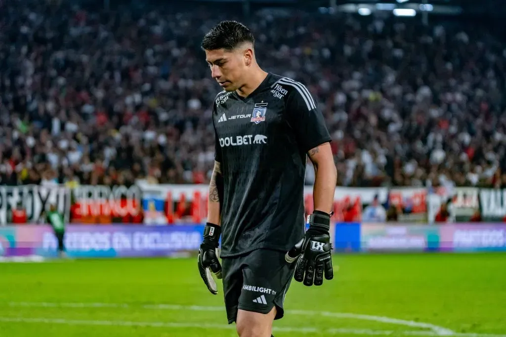 Así salió Brayan Cortés de la cancha del Monumental. (Foto: Guille Salazar | RedGol).