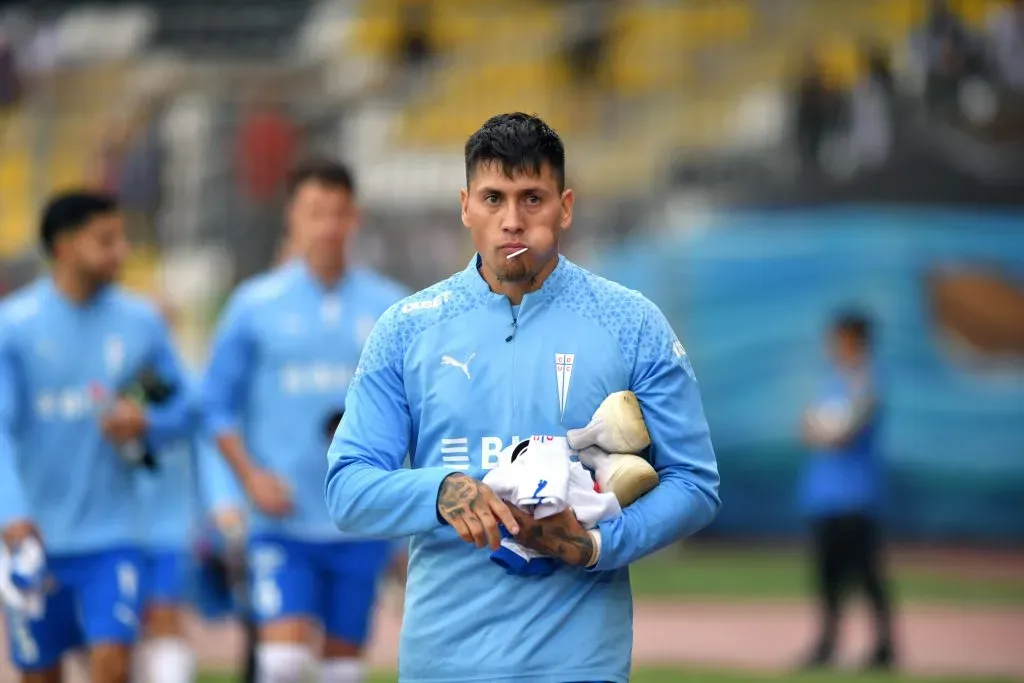 Nicolás Castillo tuvo un feo altercado con un entrenador de la U en diciembre pasado | Photosport