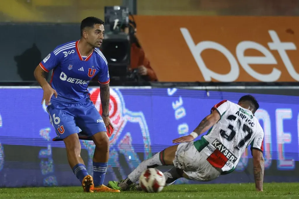 Palestino y Joe Abrigo se encuentran este domingo con la U | Photosport