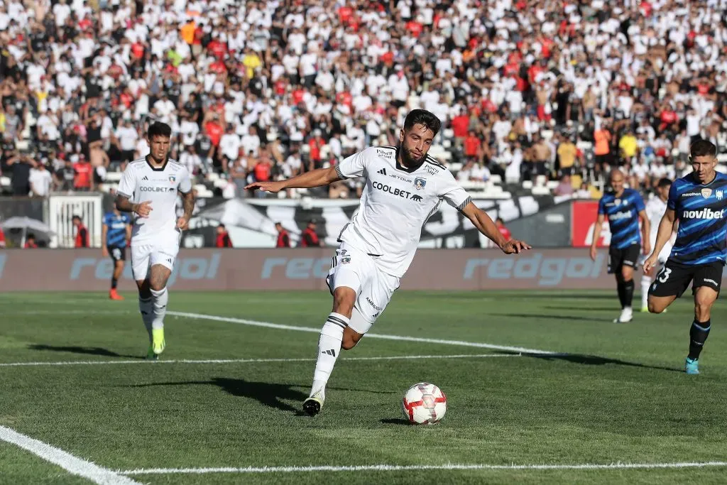 Jeyson Rojas suma apenas 332 minutos en el Colo Colo de Jorge Almirón. | Foto: Photosport.