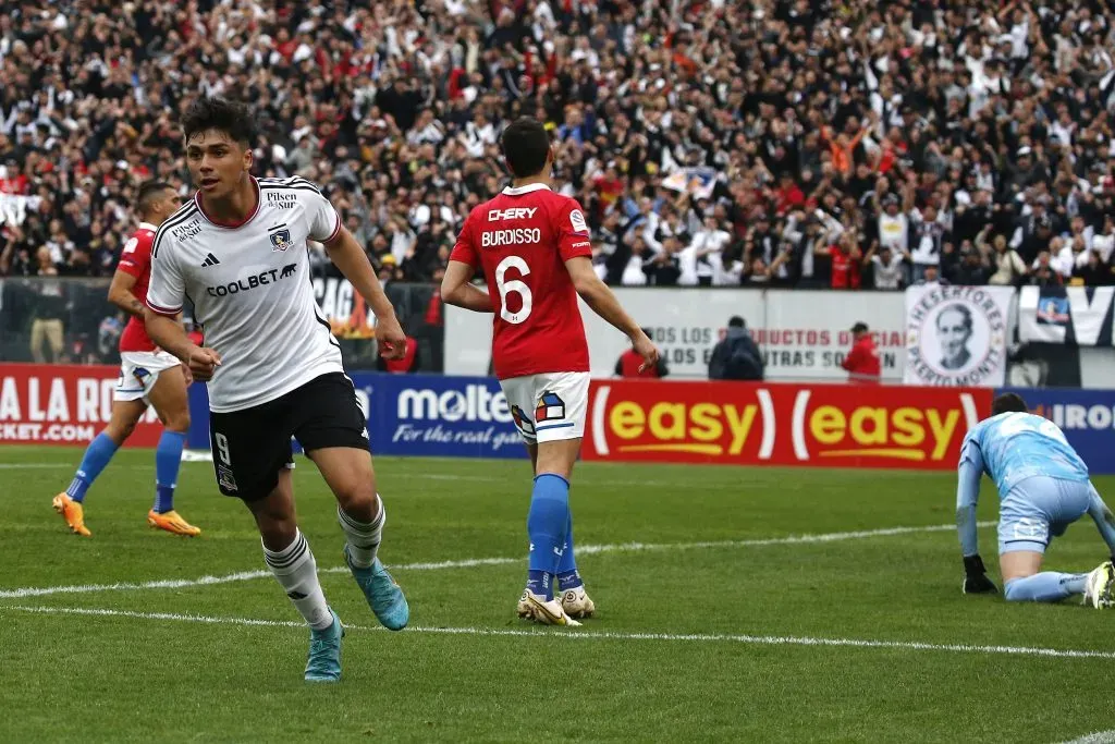 Damián Pizarro le marcó dos goles a la UC en 2023. Foto: Javier Salvo/Photosport