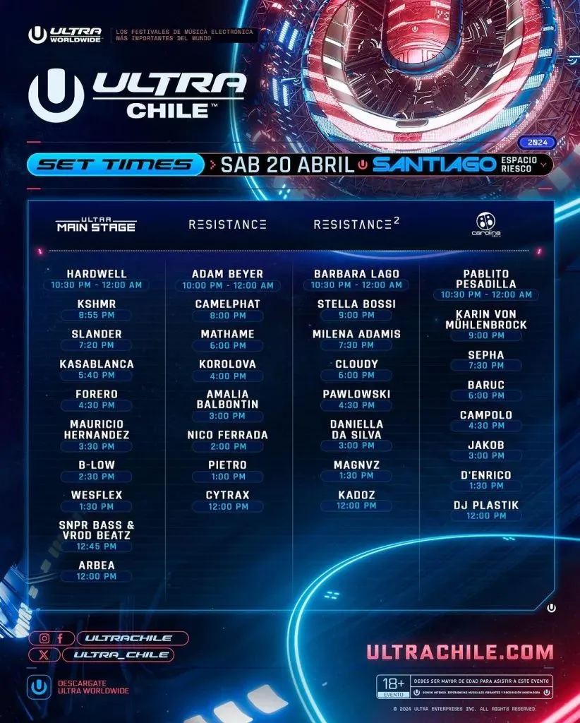 Instagram Ultra Chile