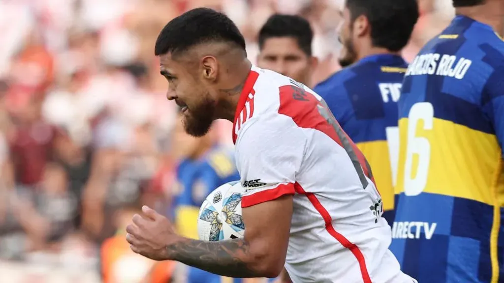 Paulo Díaz, crack de River en la victoria y la derrota. (Foto: Getty Images)