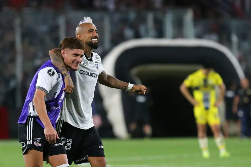 Gil y Vidal suman dos amarillas en la Copa Libertadores 2024 | Photosport