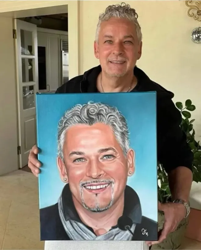 La foto original de Roberto Baggio. (Captura Instagram).