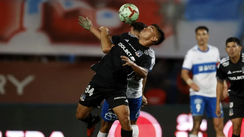 Vicente Pizarro se gana su lugar en el once titular de Colo Colo. Foto: Photosport.