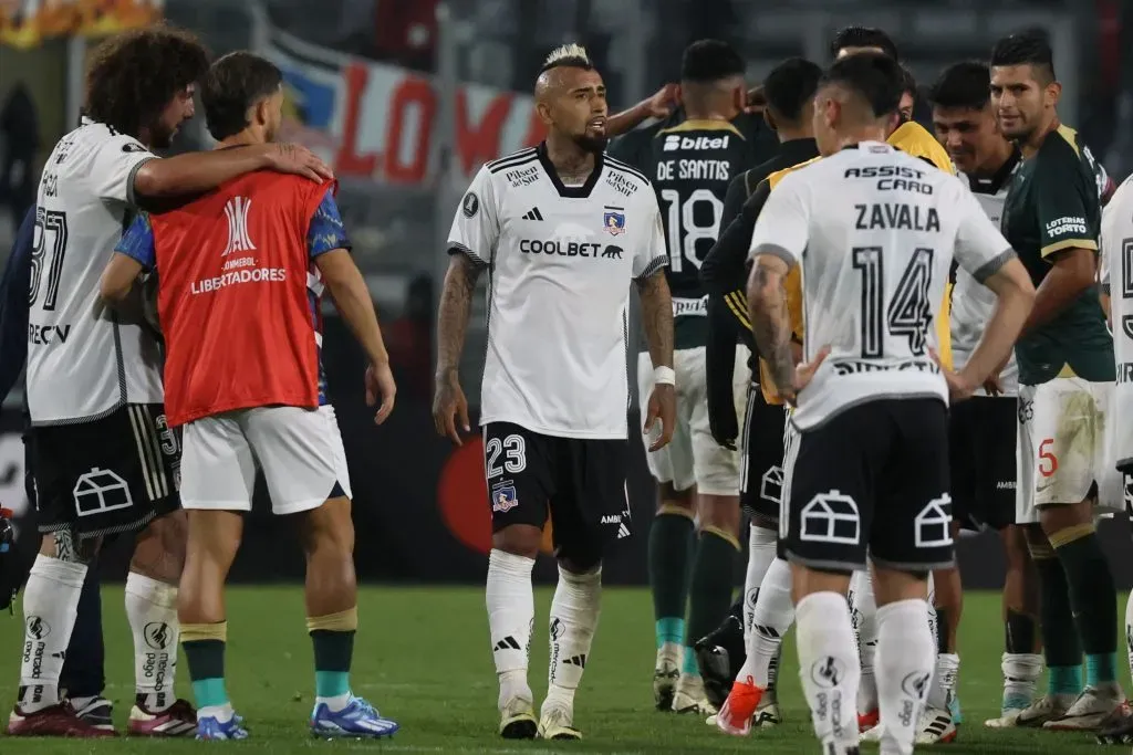 Colo Colo se fue con frustración del Monumental. (Dragomir Yankovic/Photosport).