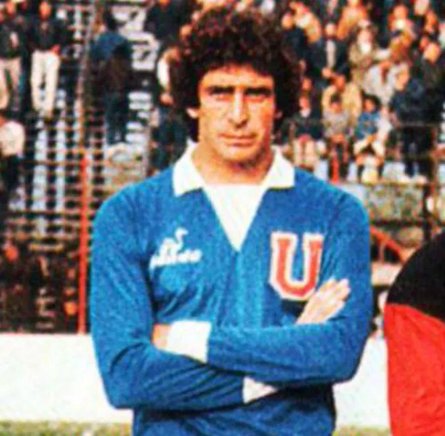 Pellegrini como jugador de Universidad de Chile.