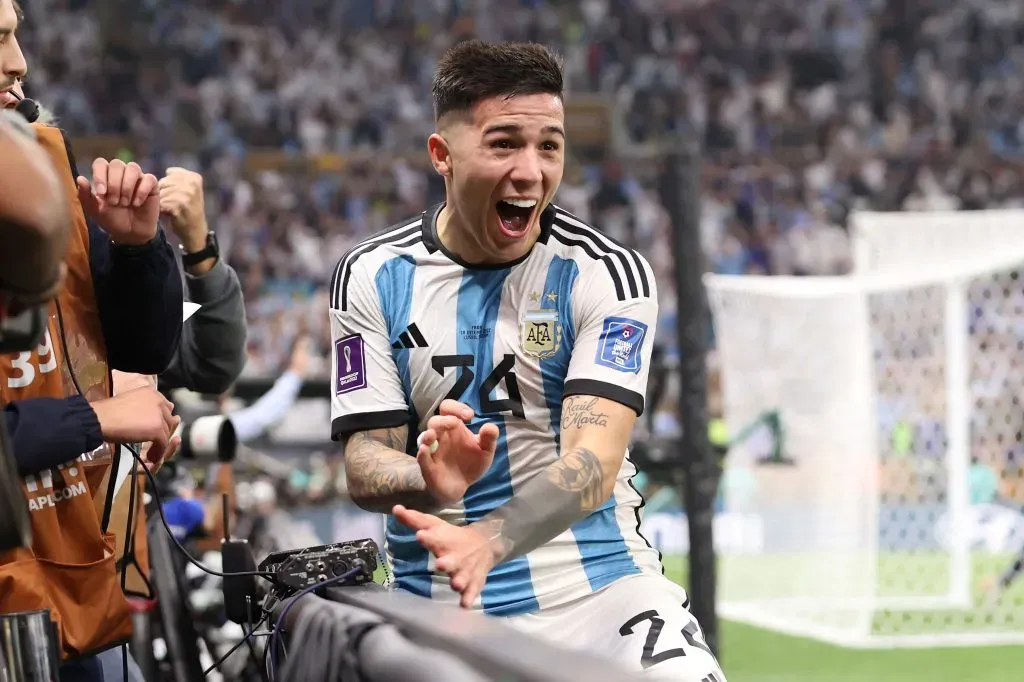 Enzo Fernández podría ser baja en la selección de Argentina