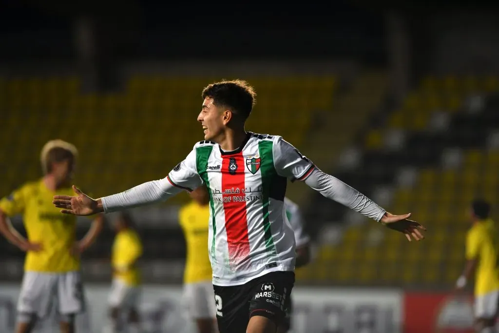 Palestino ahora es tercero del Grupo E de la Copa Libertadores 2023 con tres puntos. Por sobre los árabes están Flamengo (4) y Bolívar (9). | Foto: Photosport.