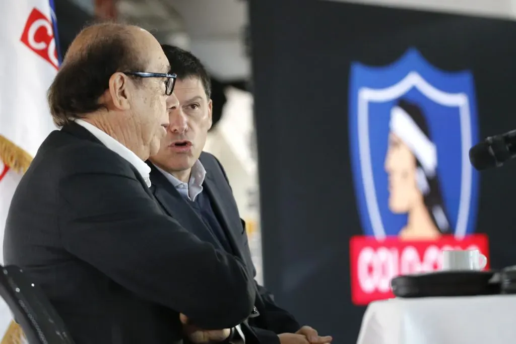 Stöhwing en la junta de accionistas. Foto: Dragomir Yankovic/Photosport