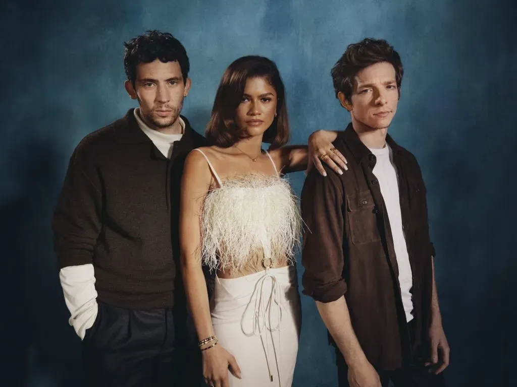 De izquierda a derecha: Josh O’Connor, Zendaya y Mike Faist. Foto: Challengers Movie
