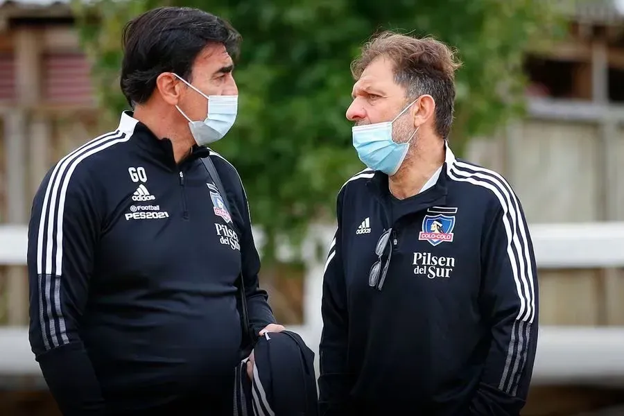 Gustavo Quinteros fue fichado en el Cacique en octubre del 2020 bajo la gestión de Aníbal Mosa. | Foto: Colo Colo.